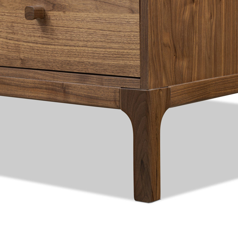 Arturo Media Console-Natural Walnut