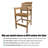 HIPS Bar Stools Set of 2 and 1 High Top Bar Table,Patio Bar Set for Garden,Balcony and Backyard,Brown