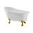 53.1'' x 25.6'' Freestanding Soaking Acrylic Bathtub-72770252-76285537