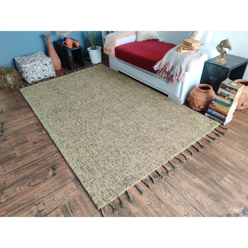Erric Wool Indoor Rug, Rectangle 3'6" x 5'6"