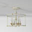 Plafonnier semi-encastré cylindrique unique 15,75 po Ashling-761808069