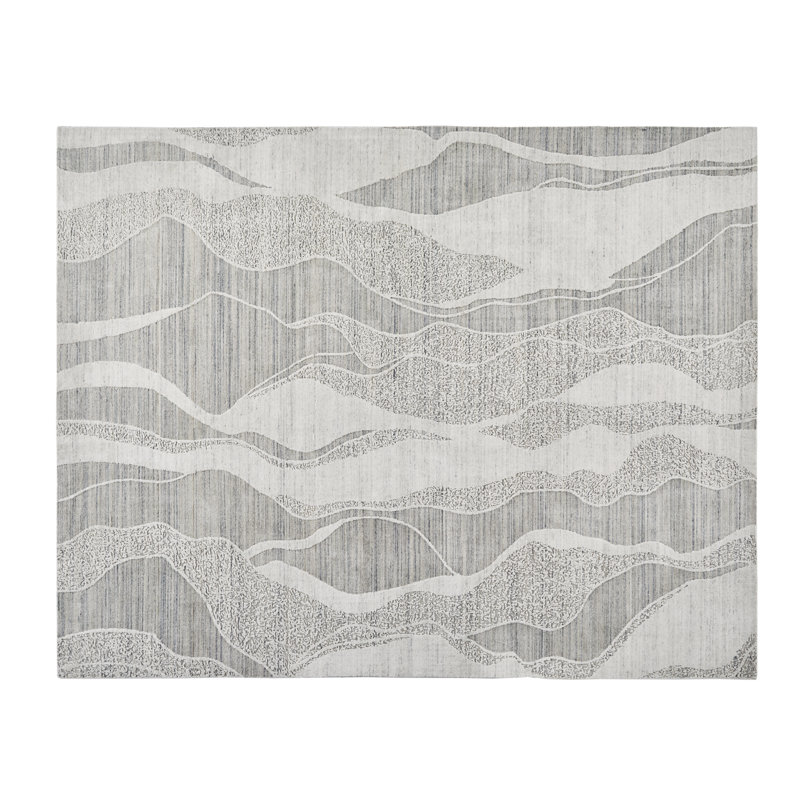 Dune Abstract Viscose Area Rug, Rectangle 244 x 305cm