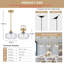 Suspension Alejo 9,45'' à 1 lumière en verre à motif soleil pour îlot de cuisine-1593018010