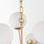 Lustre linéaire moderne Spoutnik 11 lumières Adeola-99981649