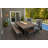 Kenwood 50" x 80" Linear Dining Height Gas Fire Pit Table​