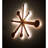 Daraly Steel LED Flush Mounted Sconce