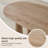 Oval Solid Wood Dining Table-361851400