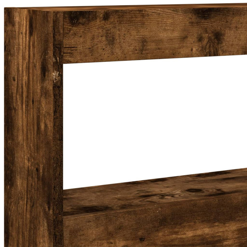 Cedria Headboard, Smoked Oak, Super King - 180 x 200 cm