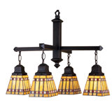 Meyda Tiffany & Stained Glass 4 - Light Chandelier