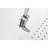 304 Stainless Steel Bathroom Rainfall Shower - Self Clean, 11.78X11.78X9.71 Inch, White, Comfortable Showering Waterfall High Rainfall, 12X12x10, Luxury Bathing Delight-120951957