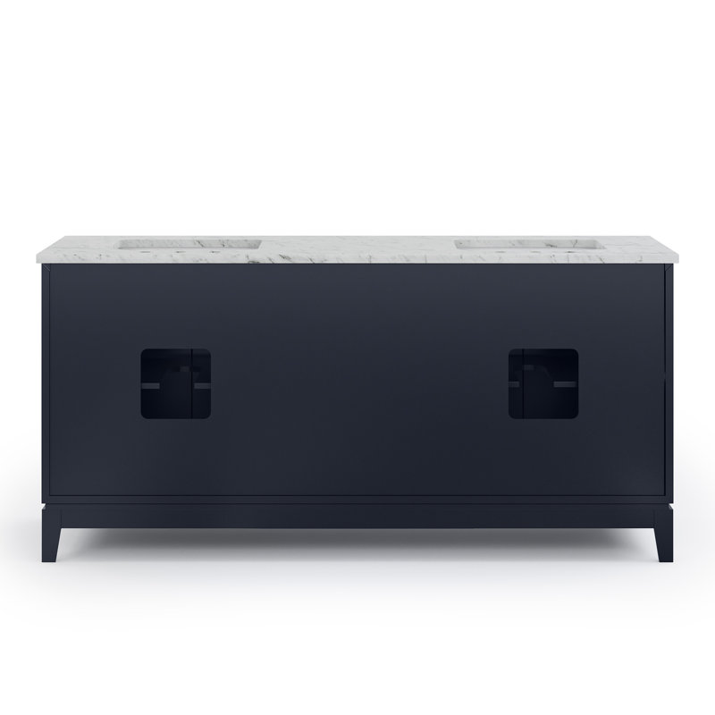 Elizabeth 72'' W Double Vanity, Monarch Blue