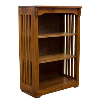 Sandusky High Mission Spindle Standard Bookcase by Millwood Pines