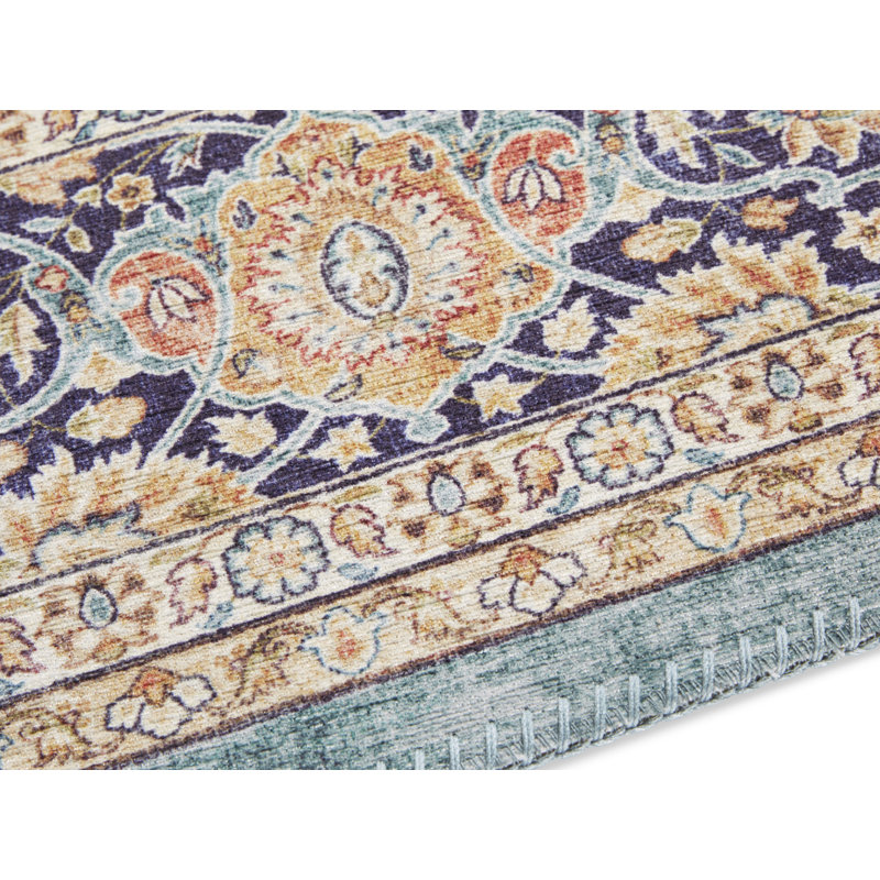 Keshan Maschad Tufted Jade Rug, Rectangle 200 x 290cm