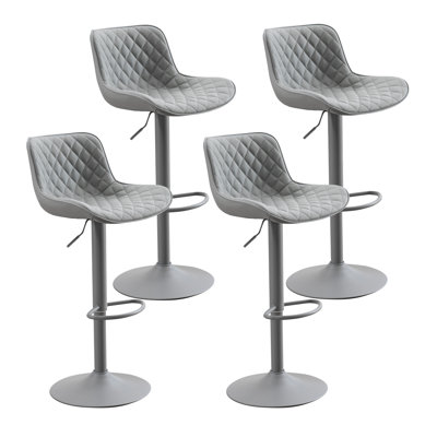 Tabouret de bar rembourré Lougene