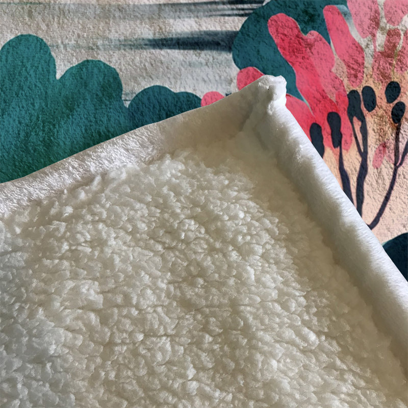 Throw Blanket, 51" W x 60" L
