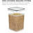 Eckehart 176oz. Food Storage Container