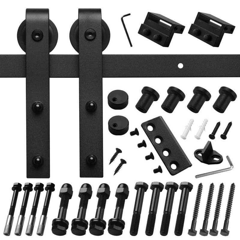 Rail lourd pour porte de grange, 79,2 po