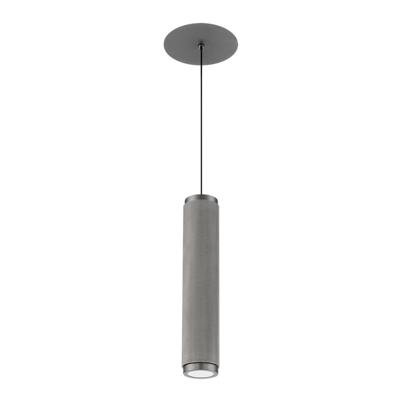Burning Man 1 - Light LED Pendant, Antique Nickel