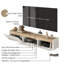 Luna TV Stand for TVs up to 78"-1487261487