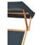 Farley 62cm Long Reclining Birch Single Sun Lounger-1672910578