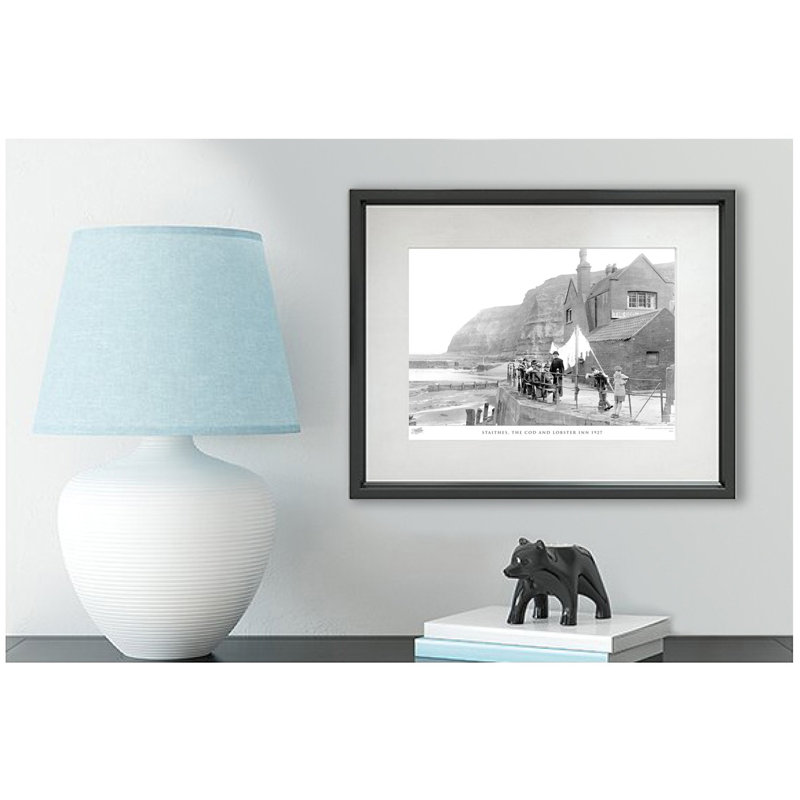Staithes, The Cod And Lobster Inn 1927 by Francis Frith - Single Picture Frame Print, 28cm H x 36cm W x 2.3cm D