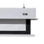 Evanesce White 68.8" x 122" Electric Ceiling Recessed Projector Screen-105898735
