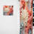 Iyanna Pink And White Coastal Coral Collage IV - Nautical Curtain - Velvet Room Darkening - 1 panel-1186022811