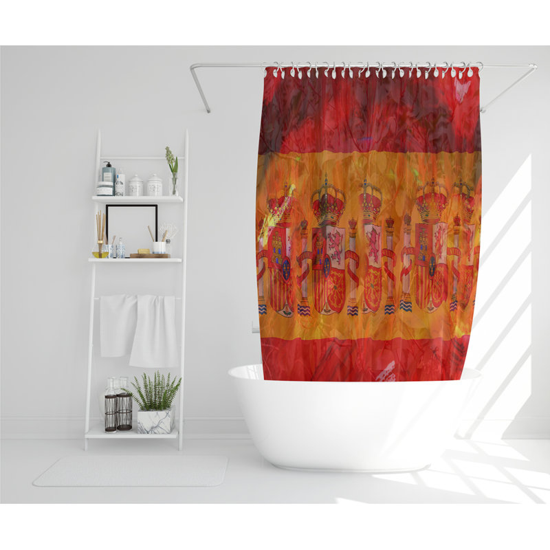 Hersey Polyester Shower Curtain Set