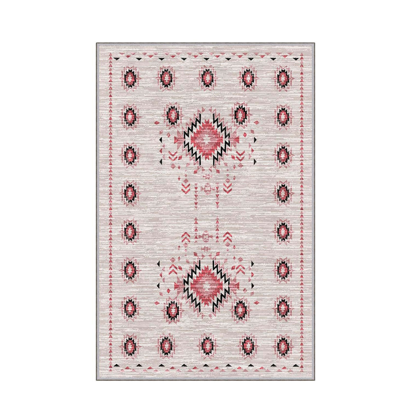 Antibacterial Hall Carpet, 31.5 x 59.1 inches | 100% Polyester, 0.4 in Pile Height, Non-Slip PVC Felt Dot Underside | Machine Washable, 3D Digital Printing | Durable & Stylish for Entryway, Living Room, or Bedroom
