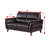 Shriner 66'' Upholstered Loveseat-25610126