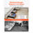 Under Bed Storage with Wheels 25.6x18.1x7.1 Inch Rolling Storage Bags 2 Pack
