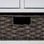 Banc de rangement avec panier amovible et 2 tiroirs, banc à chaussures entièrement assemblé avec coussin amovible-1513027615
