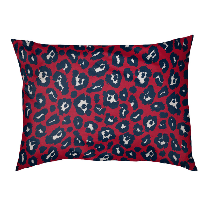 Lit pour chat Designer, Grand (L 42 po x l 52 po), Rouge / blanc / bleu nautique