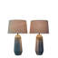 Speckled Stone - 30 "x 17" - Lampe de table en céramique