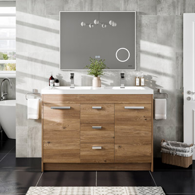 Wauconda 48" Double Bathroom Vanity Set