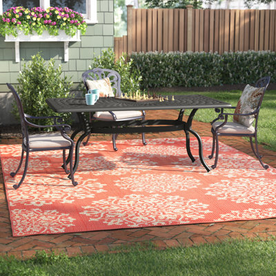 Hasting Aluminum Dining Table by Andover Mills