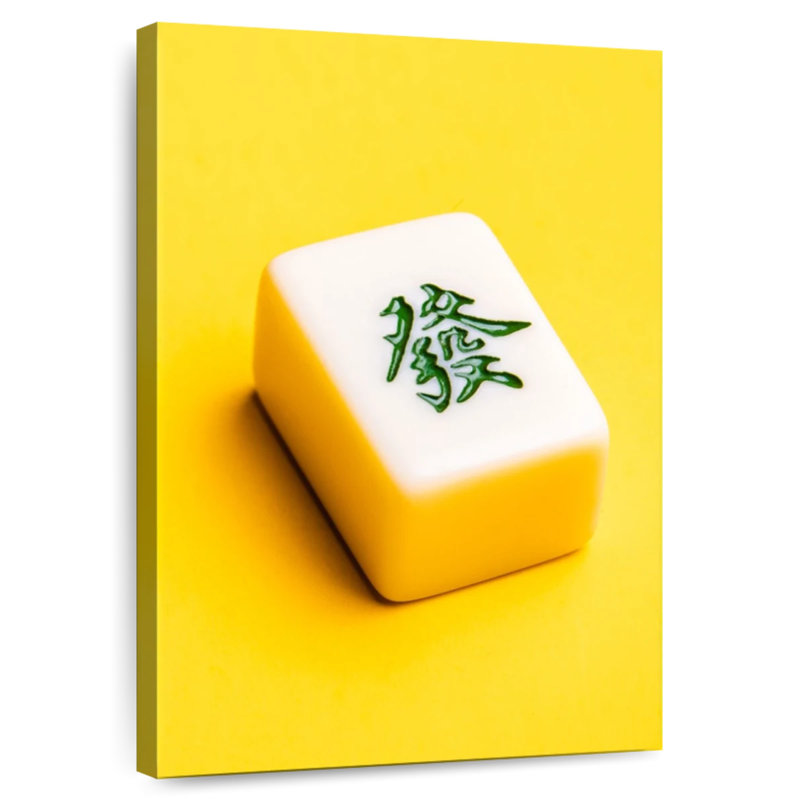 Chinese Mahjong Tile, 39" H x 26" W