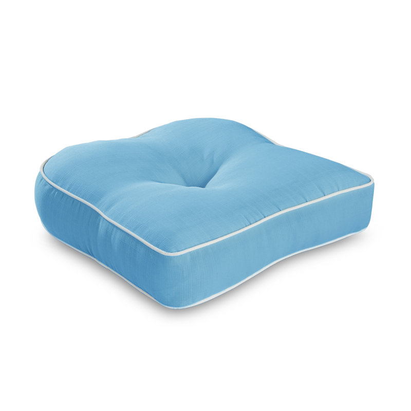 Coussin de siège pour l'extérieur Adelphine, Bleu