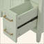 Meuble-lavabo de 30 po avec lavabo en céramique, armoire de rangement moderne avec portes à fermeture douce, tiroir profond et tiroir standard, meuble-lavabo élégant pour les petites salles de bain