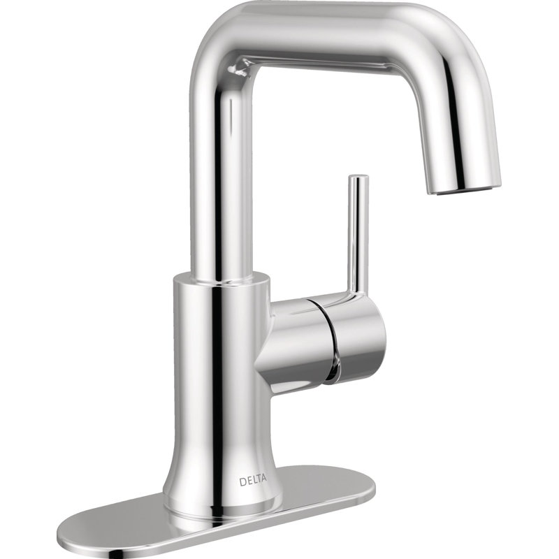 Single Handle Bathroom Faucet, Chrome