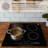 24" Built-In 4 Burner Induction Cooktop 9 Level POWER BOOST 220V