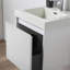 Meuble-lavabo flottant avec lavabo et armoire latérale 20 po Loften-87851276