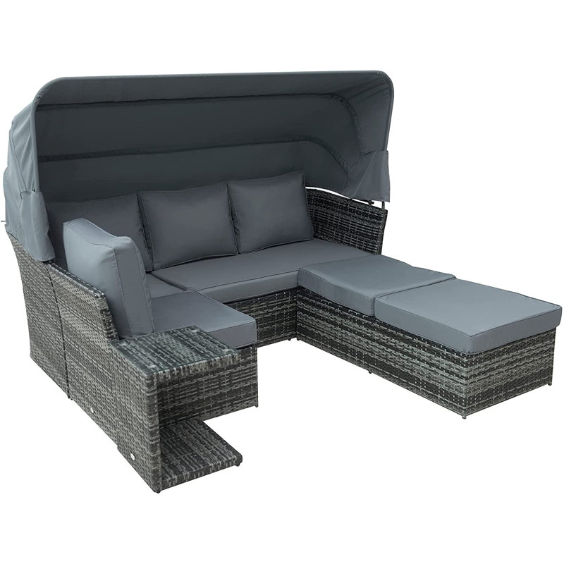 Abbygayl 5 Seater Rattan Sofa Set