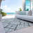 Kinslee Geometric Indoor / Outdoor Rug-1039505762