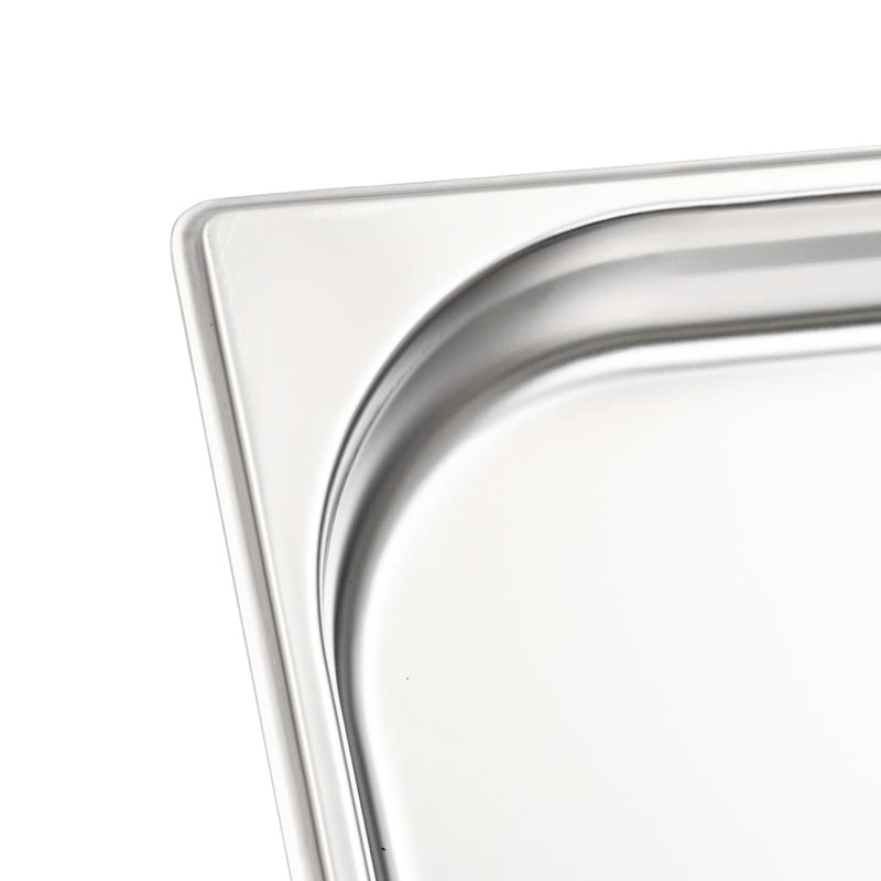 Stainless Steel Pan, 4cm H x 53cm W x 32.5cm D