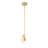 Minka Lavery Zill - 2 Lt Led Mini Pendant In Lily Gold Finish