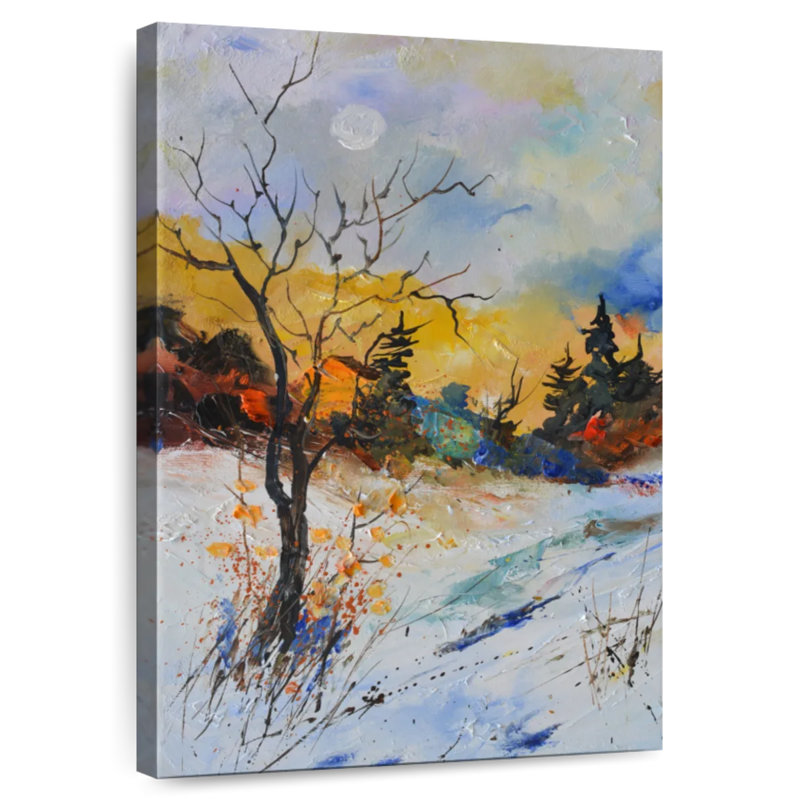 Alvord Les joyeuses couleurs de l'hiver, H 51 po x l 34 po