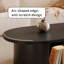 Table basse ovale en ardoise