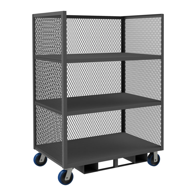 69'' H x 48.5'' W Utility Cart with Wheels, 69'' H x 48.5'' W x 24.38'' D