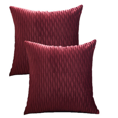 Housse de coussin Velvet wave I